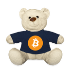 Bitcoin Logo (Original) - Teddybär - French Navy