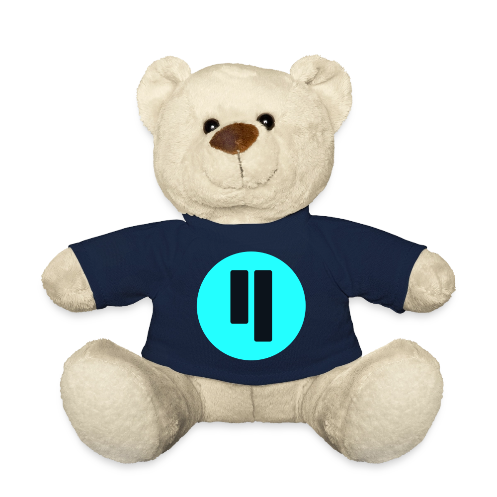 Qubic Logo (Original) - Teddybär - French Navy