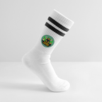 Turbo Universe (Fan-Art) - Tennissocken Premium - Weiß/Schwarz