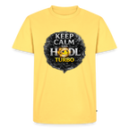 Turbo Hodl (Fan-Art) - Herren T-Shirt Premium - Pastellgelb