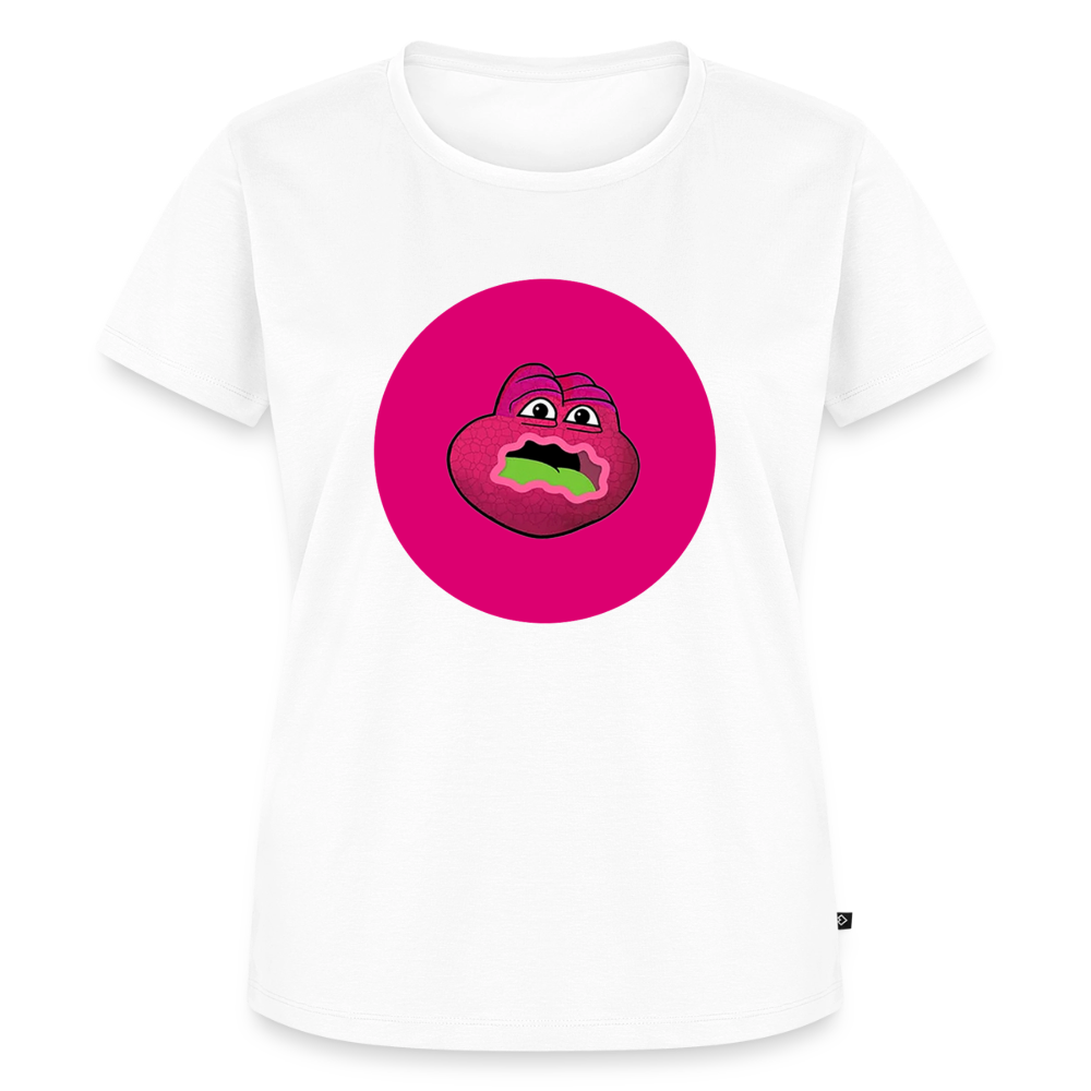 Jerry The Turtle Logo (Remix-Design) - Damen T-Shirt Premium - Weiß