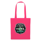 Keep Calm and Hodl Kaspa (Fan-Art) - Stofftasche - Azalea