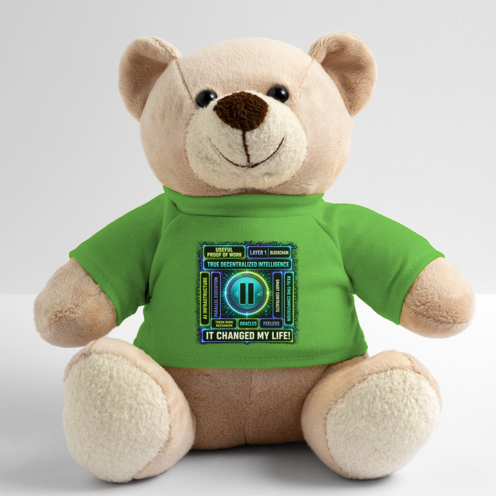 Qubic Changed Life (Fan Art) - Teddybär - Hellgrün