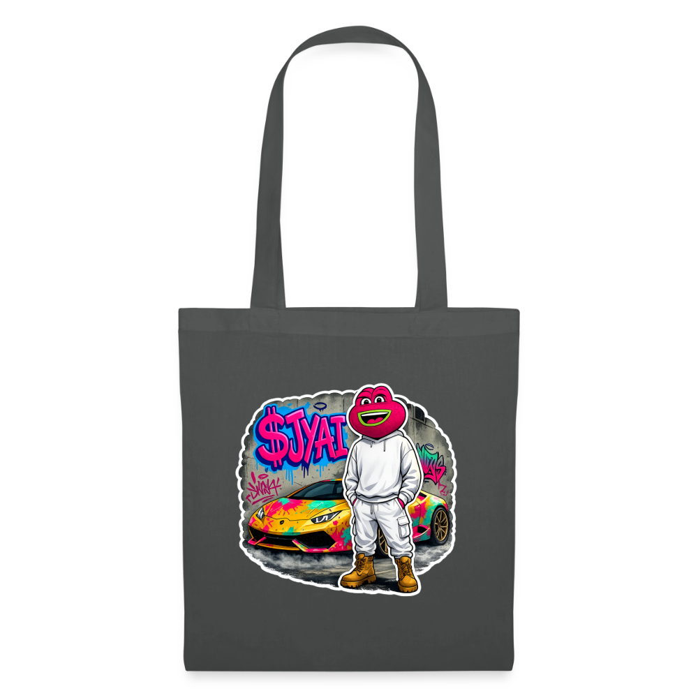Jerry Streetart (Fan-Art) - Stofftasche - Graphite