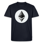 Ethereum Logo (Original) - Herren T-Shirt Premium - Navy