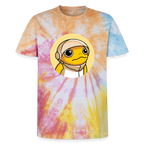 Turbo Logo (Original) - Unisex T-Shirt Premium Tie Dye - Regenbogen-Spirale