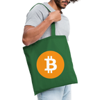 Bitcoin Logo (Original) - Stofftasche - Fichte