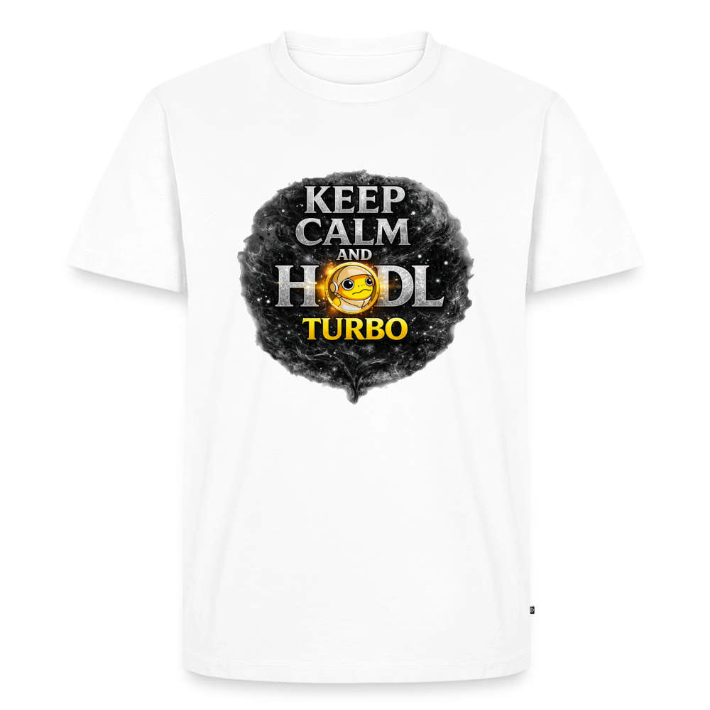 Turbo Hodl (Fan-Art) - Herren T-Shirt Premium - Weiß