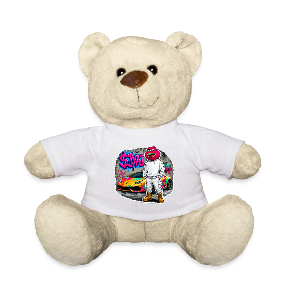 Jerry Streetart (Fan-Art) - Teddybär - Weiß