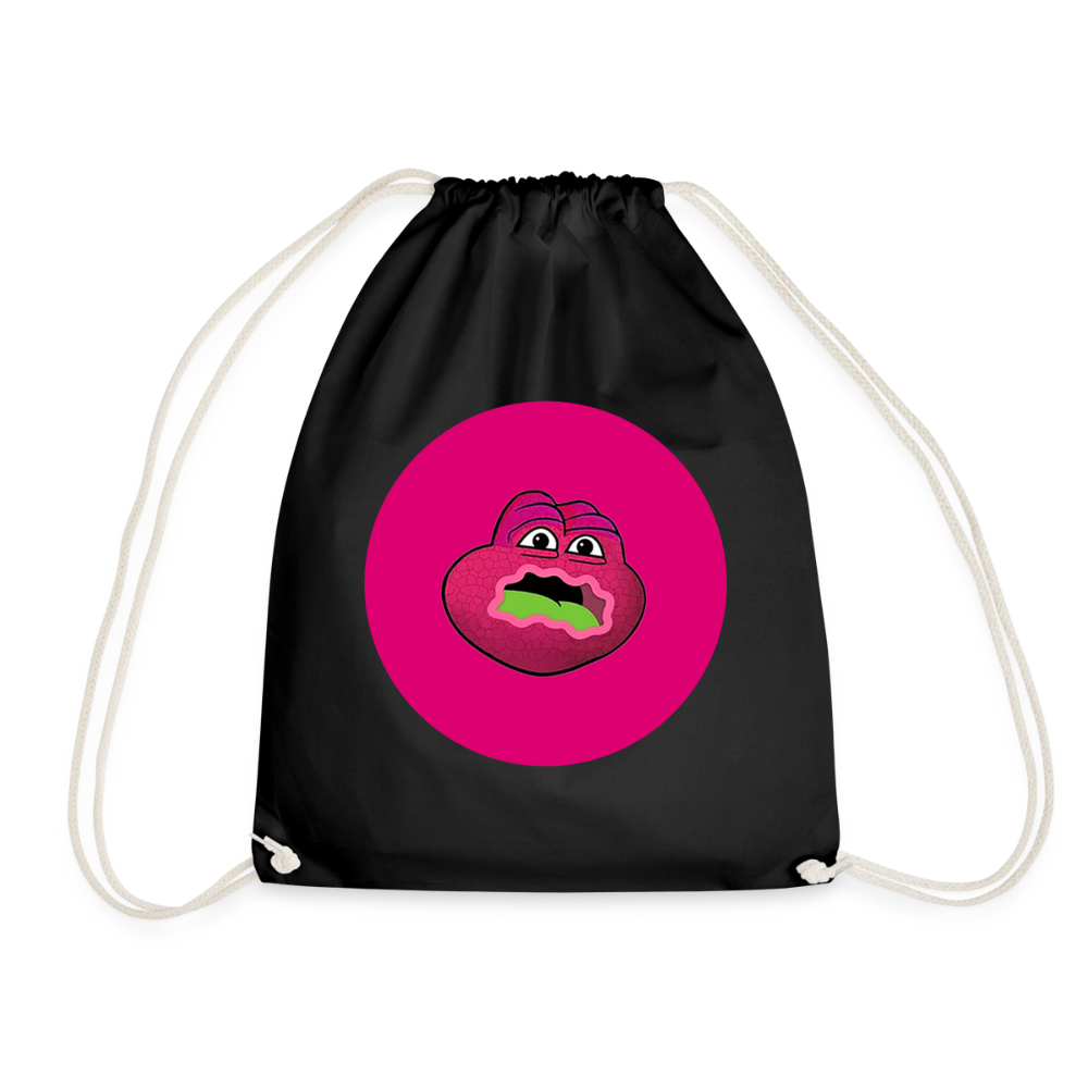 Jerry The Turtle Logo (Remix-Design) - Turnbeutel - Schwarz