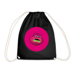 Jerry The Turtle Logo (Remix-Design) - Turnbeutel - Schwarz