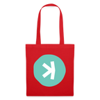Kaspa Logo hell (Original) - Stofftasche - Rot