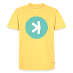 Kaspa Logo hell (Original) - Herren T-Shirt Premium - Pastellgelb