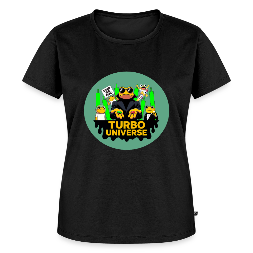 Turbo Universe (Fan-Art) - Damen T-Shirt Premium - Schwarz