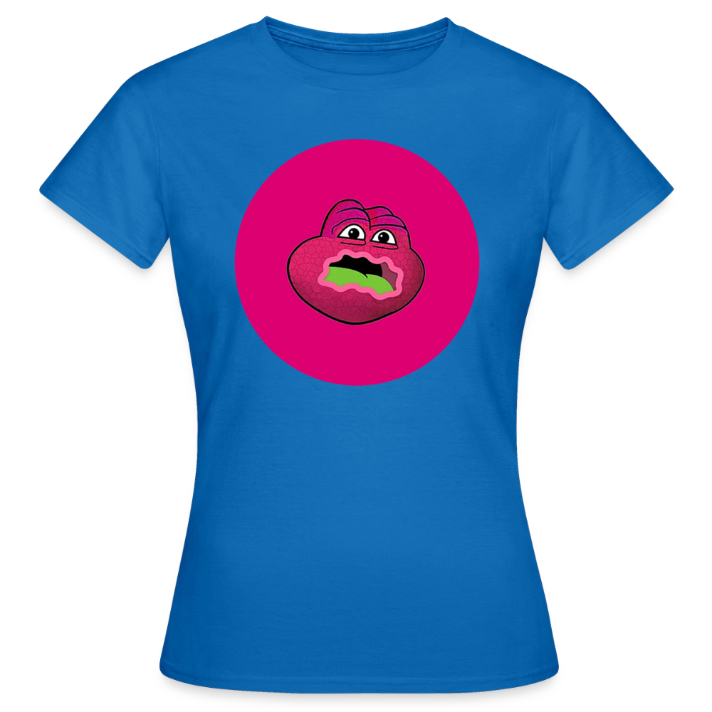 Jerry The Turtle Logo (Remix-Design) - Damen T-Shirt - Royalblau