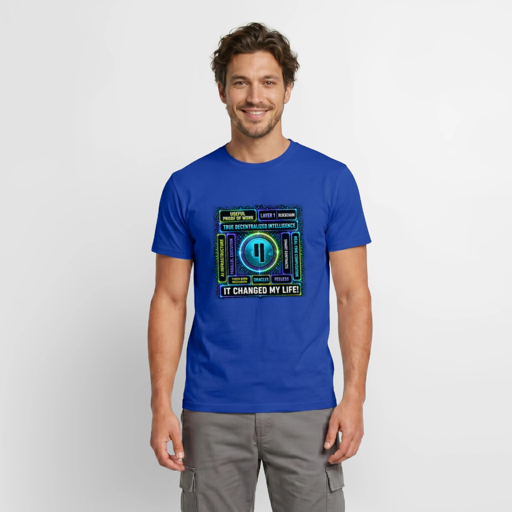 Qubic Changed Life (Fan-Art) - Herren T-Shirt - Dunkelblau