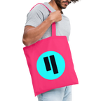 Qubic Logo (Original) - Stofftasche - Azalea