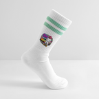 Jerry Streetart (Fan-Art) - Tennissocken Premium - Weiß/Mint