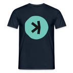 Kaspa Logo dunkel (Original) - Herren T-Shirt - Navy