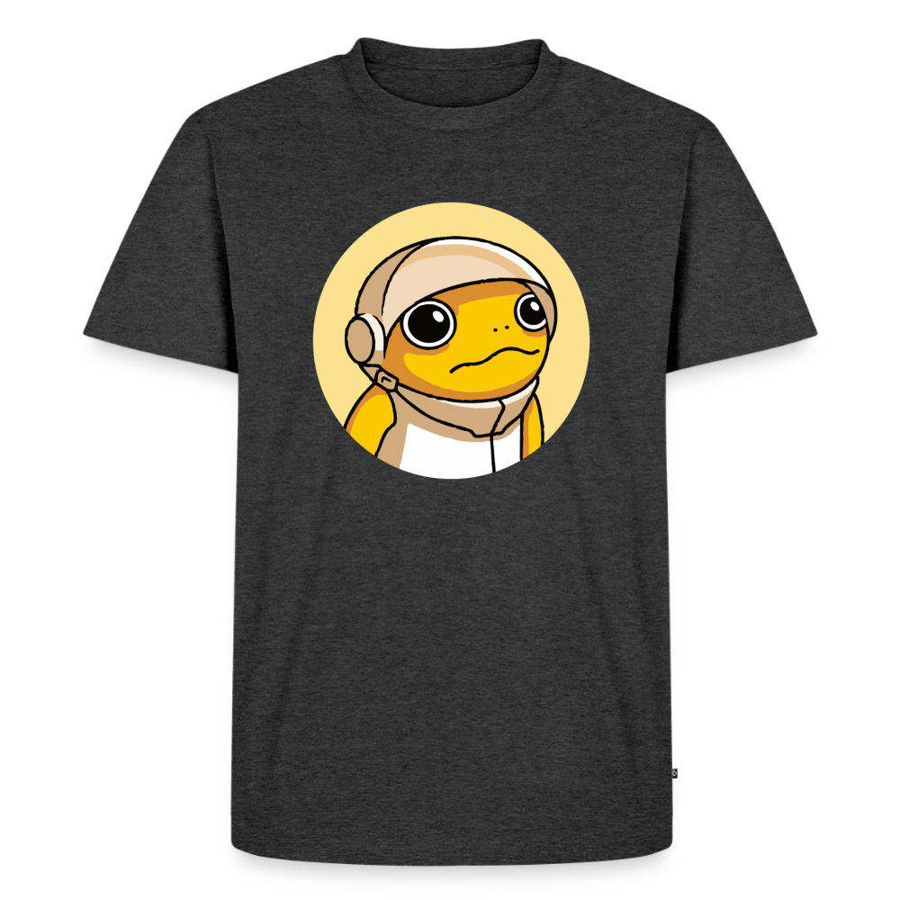 Turbo Logo (Original) - Herren T-Shirt Premium - Anthrazit meliert