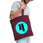 Qubic Logo (Original) - Stofftasche - Burgunderrot