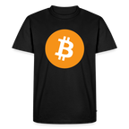 Bitcoin Logo (Original) - Herren T-Shirt Premium - Schwarz