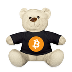 Bitcoin Logo (Original) - Teddybär - Schwarz