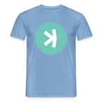 Kaspa Logo hell (Original) - Herren T-Shirt - Carolina Blue