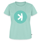 Kaspa Logo hell (Original) - Damen T-Shirt Premium - Mint 