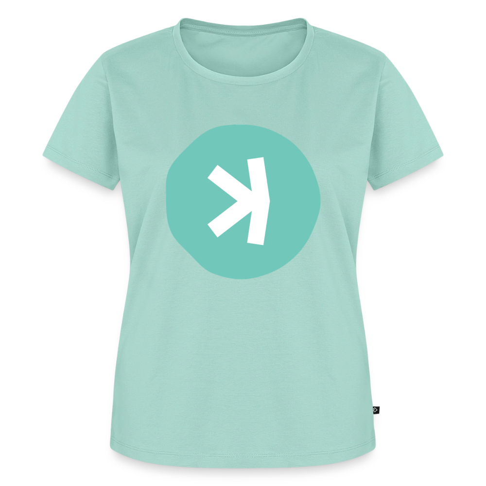 Kaspa Logo hell (Original) - Damen T-Shirt Premium - Mint 