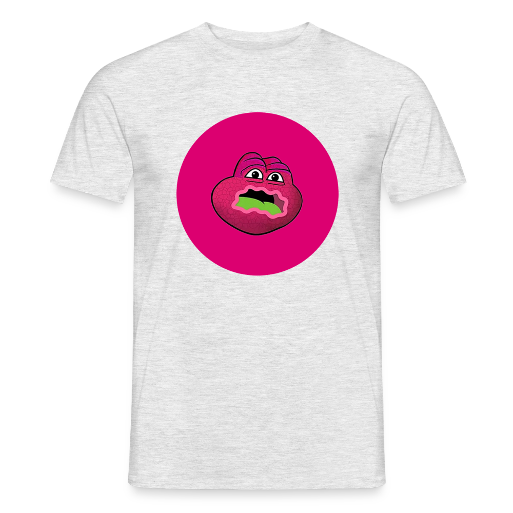 Jerry The Turtle Logo (Remix-Design) - Herren T-Shirt - Grau meliert