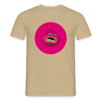 Jerry The Turtle Logo (Remix-Design) - Herren T-Shirt - Sandbeige