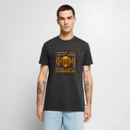 Bitcoin Changed Life (Fan-Art) - Herren T-Shirt Premium - Anthrazit meliert