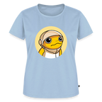 Turbo Logo (Original) - Damen T-Shirt Premium - Hellblau