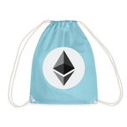 Ethereum Logo (Original) - Turnbeutel - Aqua