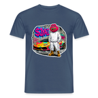 Jerry Streetart (Fan-Art) - Herren T-Shirt - Dunkles Denimblau