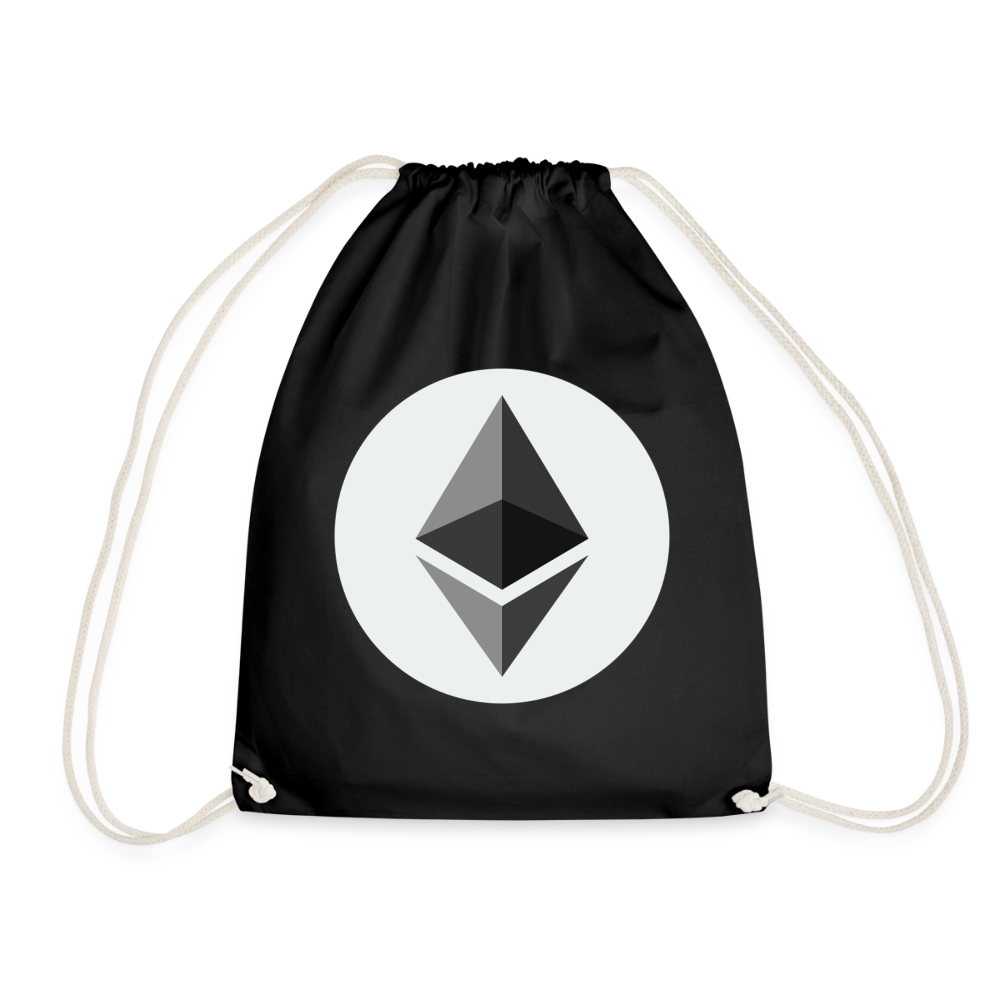 Ethereum Logo (Original) - Turnbeutel - Schwarz