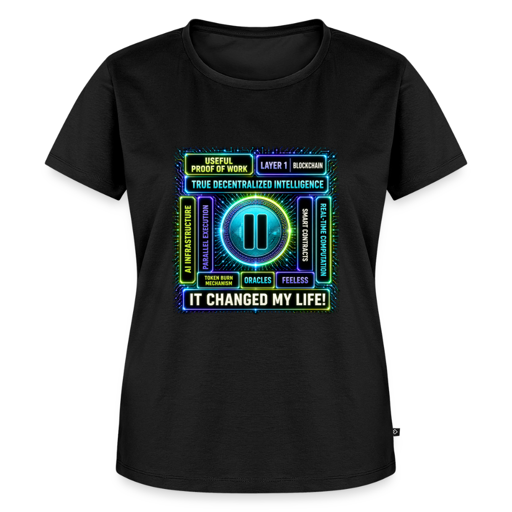 Qubic Changed Life (Fan-Art) - Damen T-Shirt Premium - Schwarz
