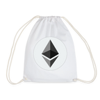 Ethereum Logo (Original) - Turnbeutel - Weiß
