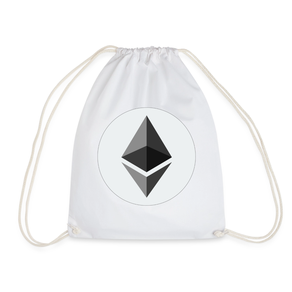 Ethereum Logo (Original) - Turnbeutel - Weiß