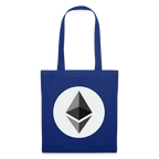 Ethereum Logo (Original) - Stofftasche - Royalblau
