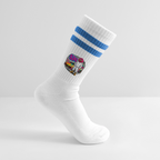 Jerry Streetart (Fan-Art) - Tennissocken Premium - Weiß/Blau