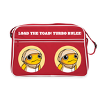 Turbo Rulez (Original) - Retro Tasche - Rot/Weiß