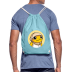 Turbo Logo (Original) - Turnbeutel - Aqua