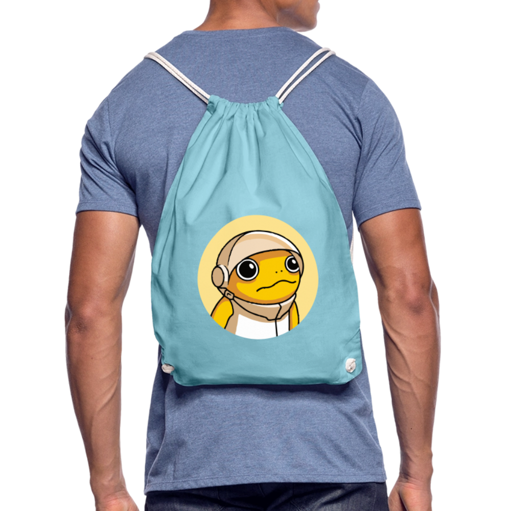 Turbo Logo (Original) - Turnbeutel - Aqua