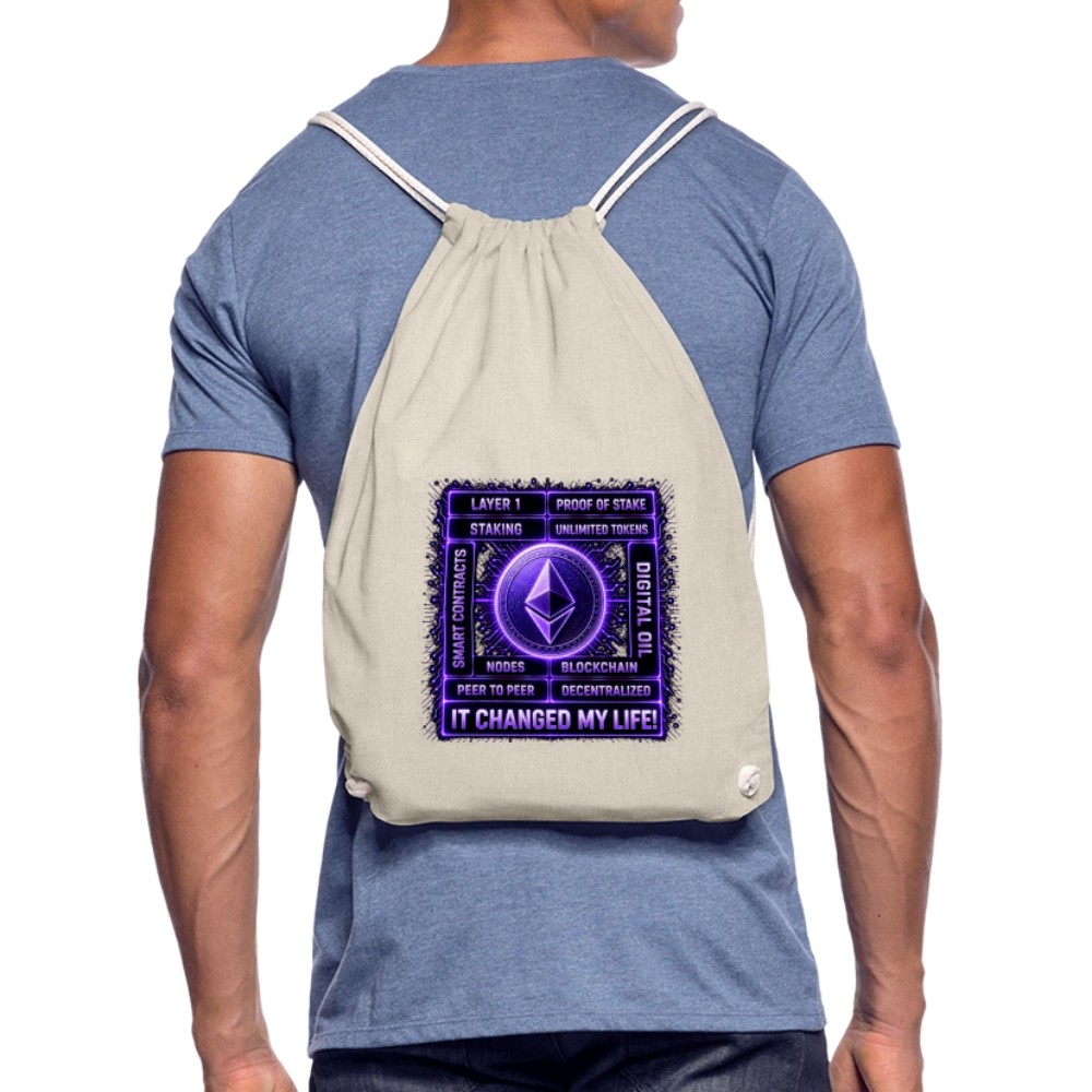 Ethereum Changed Life (Fan-Art) - Turnbeutel - Natur