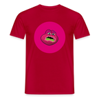 Jerry The Turtle Logo (Remix-Design) - Herren T-Shirt - Rot