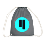 Qubic Logo (Original) - Turnbeutel - Grau