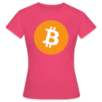 Bitcoin Logo (Original) - Damen T-Shirt - Azalea