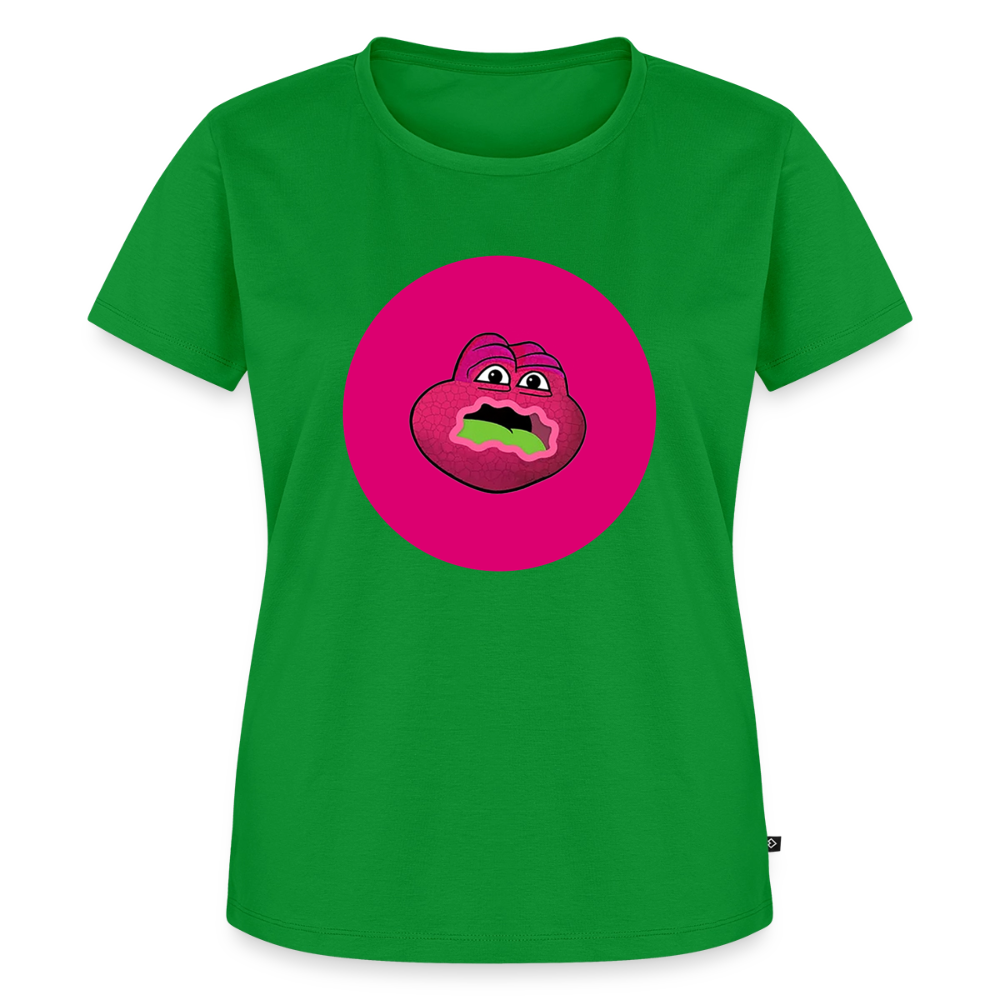 Jerry The Turtle Logo (Remix-Design) - Damen T-Shirt Premium - Grün